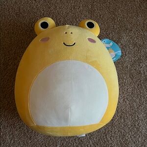 Leigh yellow toad Squishmallow